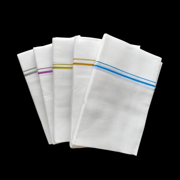 White Single Dhoti- 501020