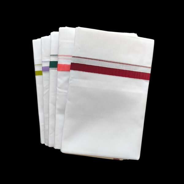 White Single Dhoti- 501094