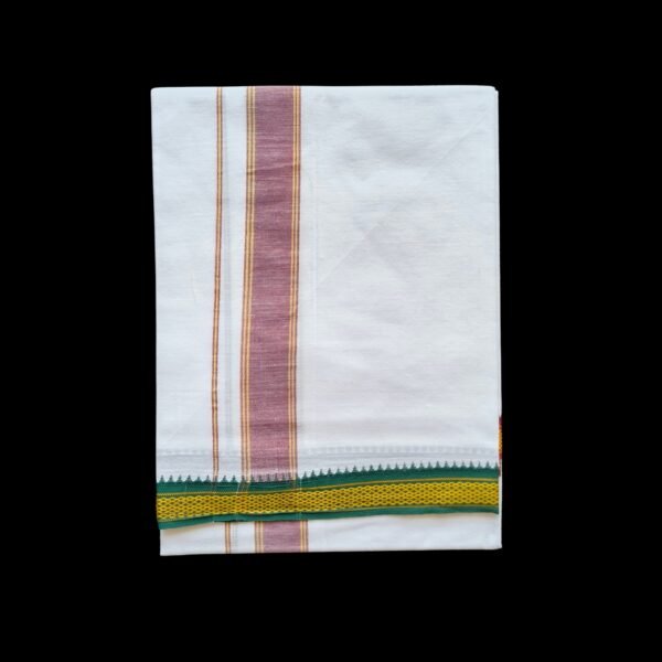 White Single Dhoti- 502099