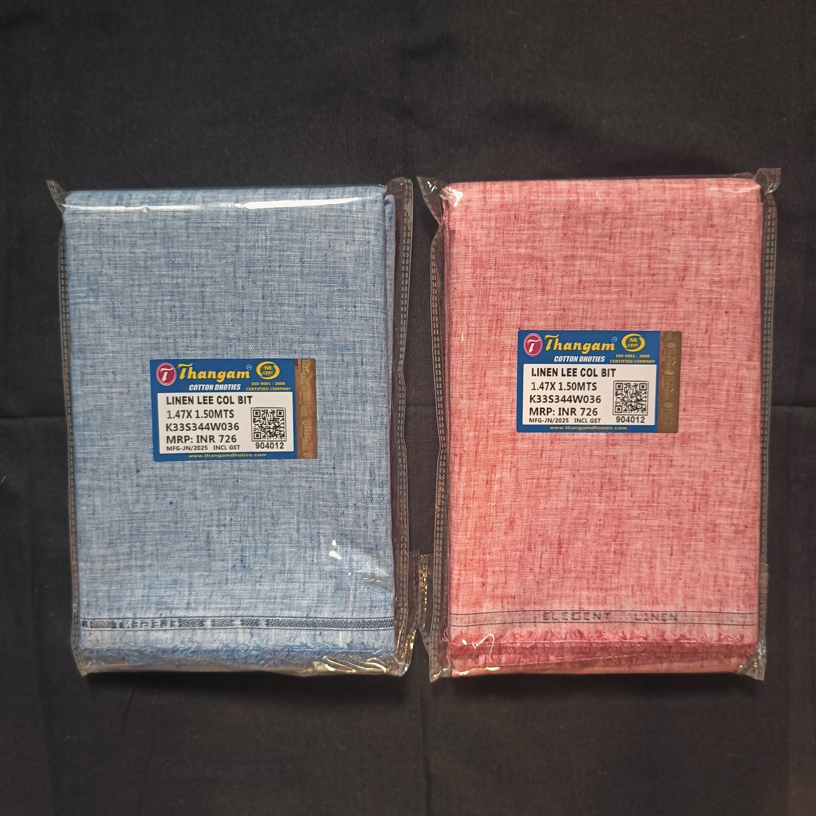 58" Linen Spray Fabric 1.5m - Image 4