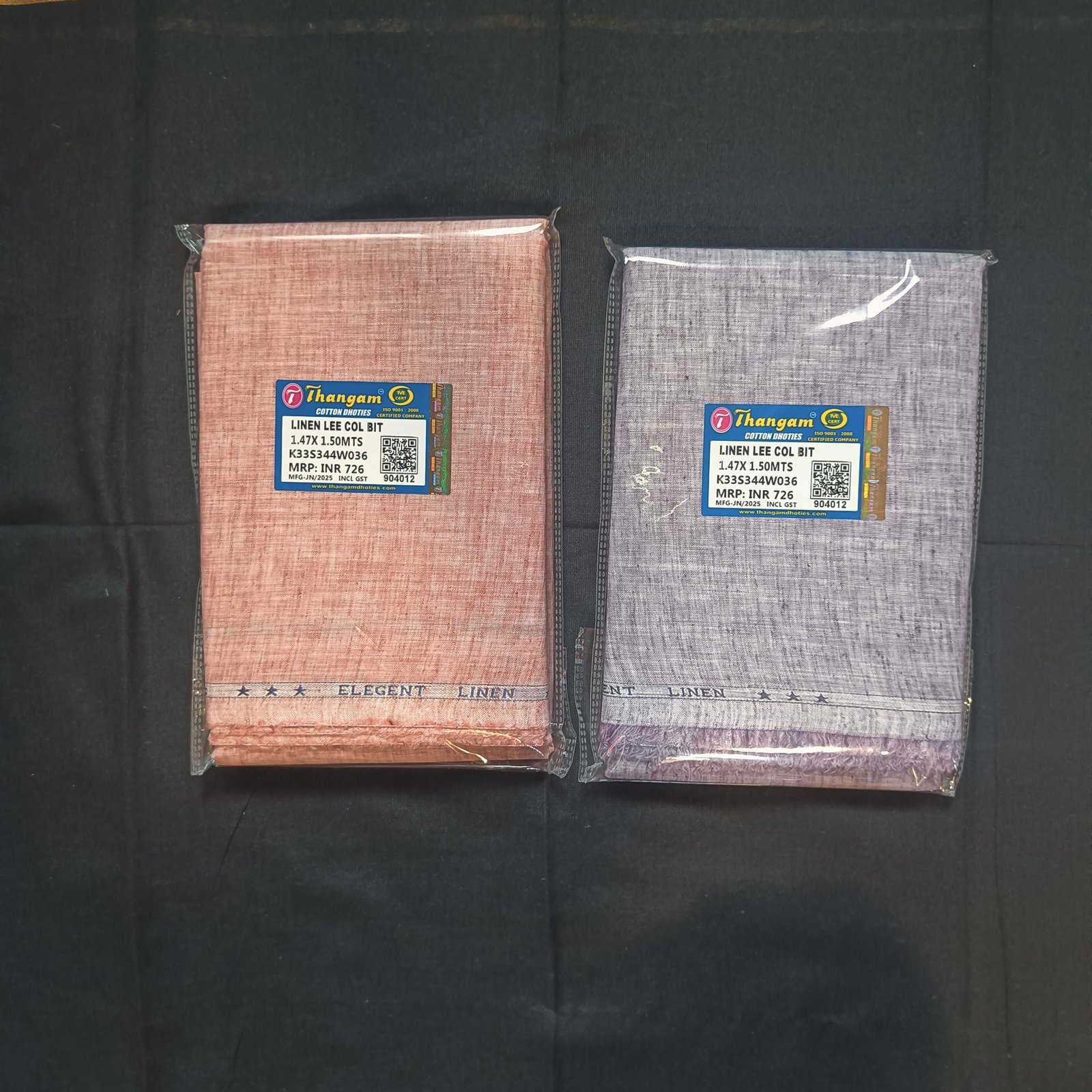58" Linen Spray Fabric 1.5m - Image 3