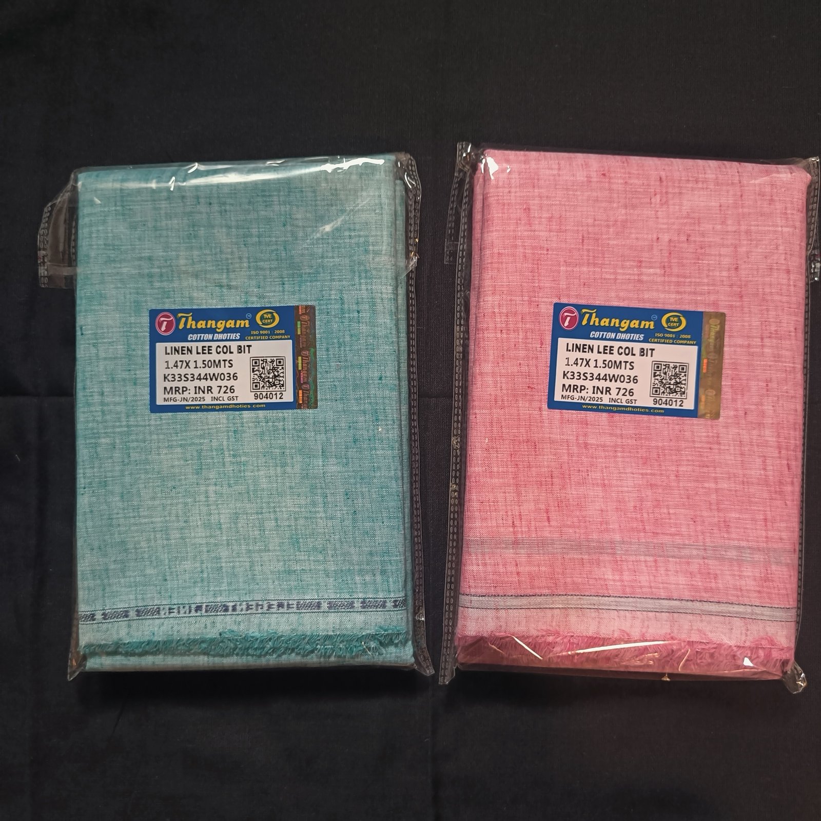 58" Linen Spray Fabric 1.5m - Image 5