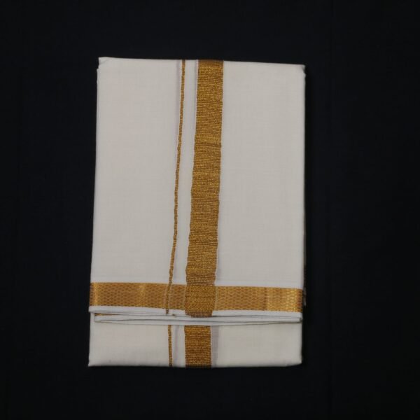 Zari Cream Towel-303005