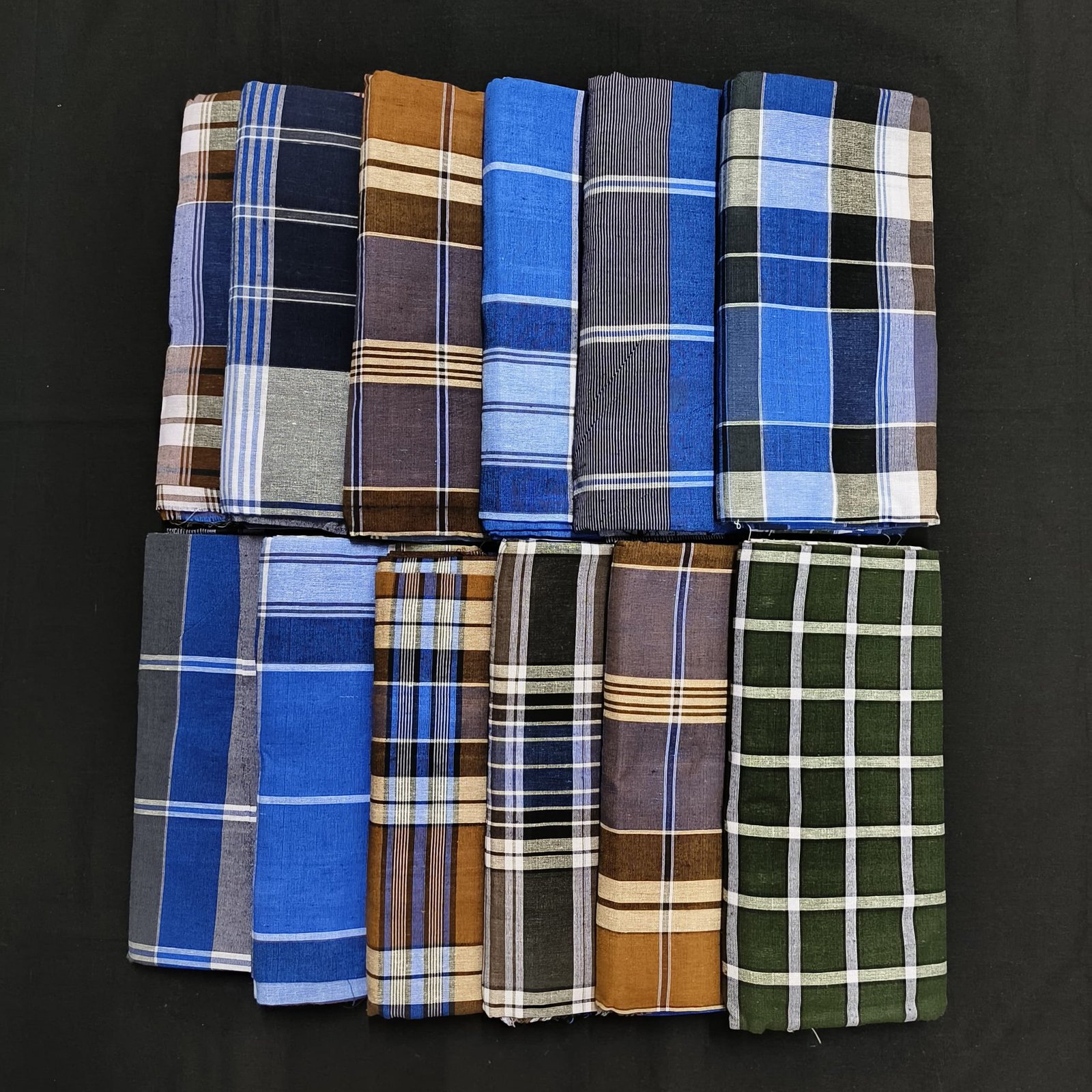 Checked Lungi - 303227 1.90m